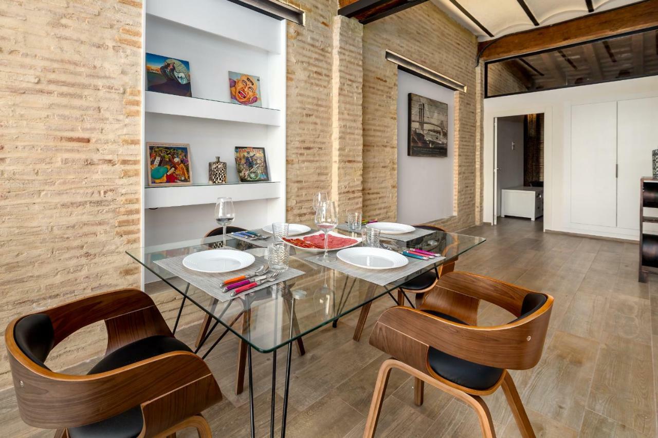Florit Flats - Center Luxurious 1Br 1Ba Terrace Wi-Fi Ac Apartment Valencia Exterior photo