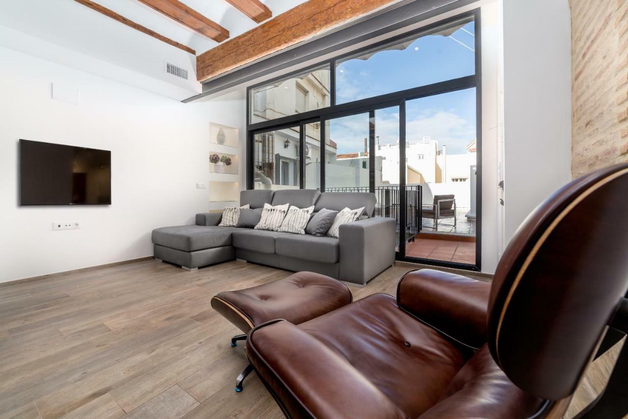 Florit Flats - Center Luxurious 1Br 1Ba Terrace Wi-Fi Ac Apartment Valencia Exterior photo